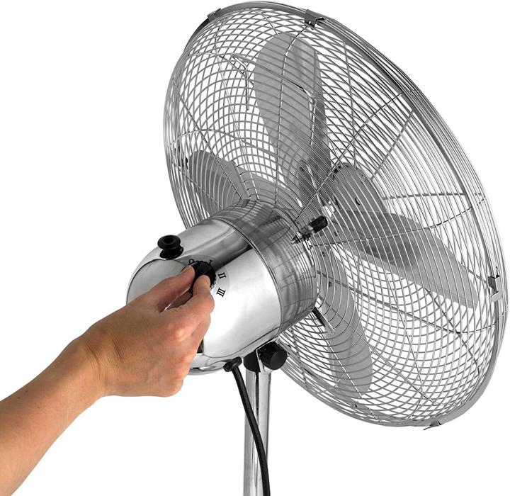 Produktbild Beldray EH3263VDE chrome pedestal fan