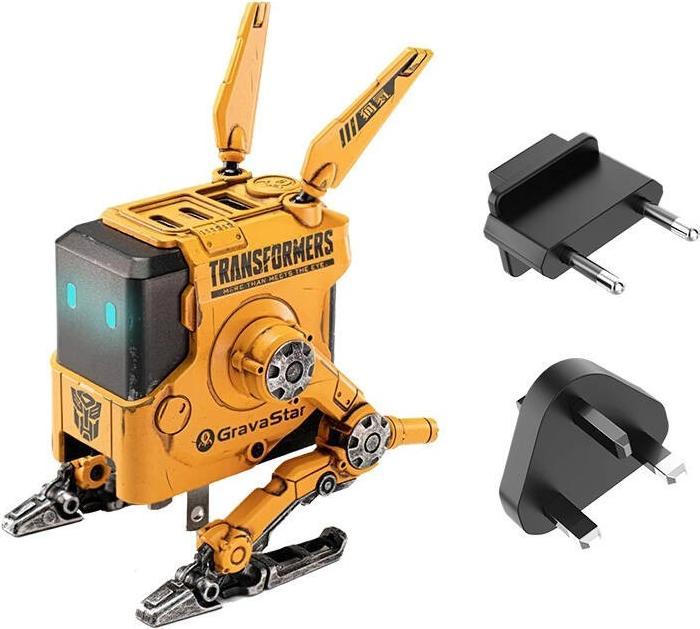 Actual product image Gravastar Alpha65 65W GaN Fast War Damaged Version Yellow