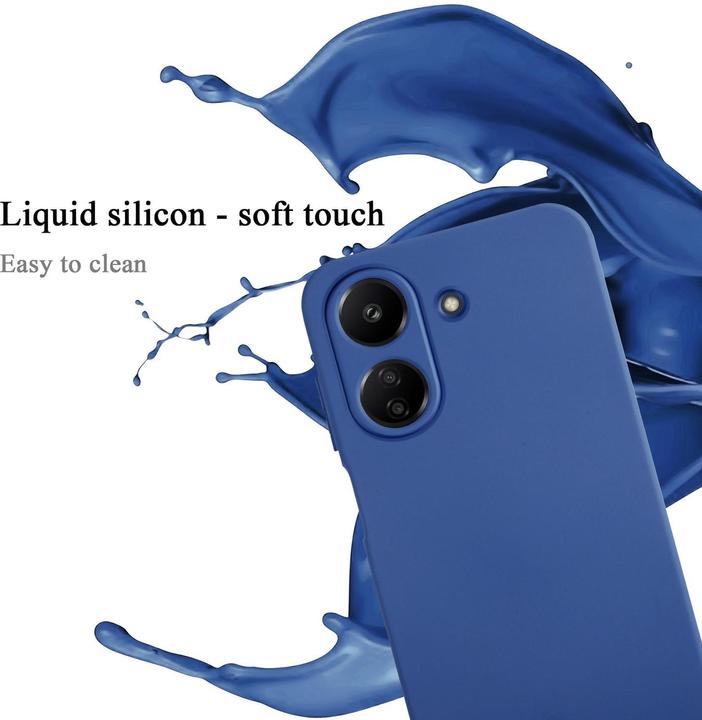 Image du produit Cadorabo Housse pour Xiaomi Poco C65 TPU au design Liquid Protection silicone (Xiaomi Poco C65)