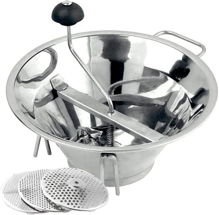 Immagine prodotto O.m.a.c. Omac Passaverdure Professionale in acciaio inox Diametro (Varie spezie)