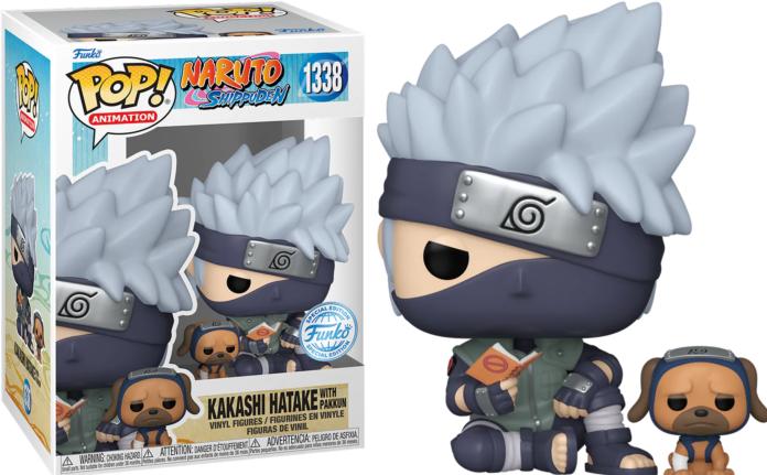 Actual product image Funko Naruto: Shippuden - Kakashi Hatake with Pakkun