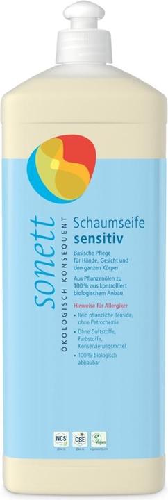 Sonett Mousse de savon Sensitive NF (Recharges, 1000 ml)