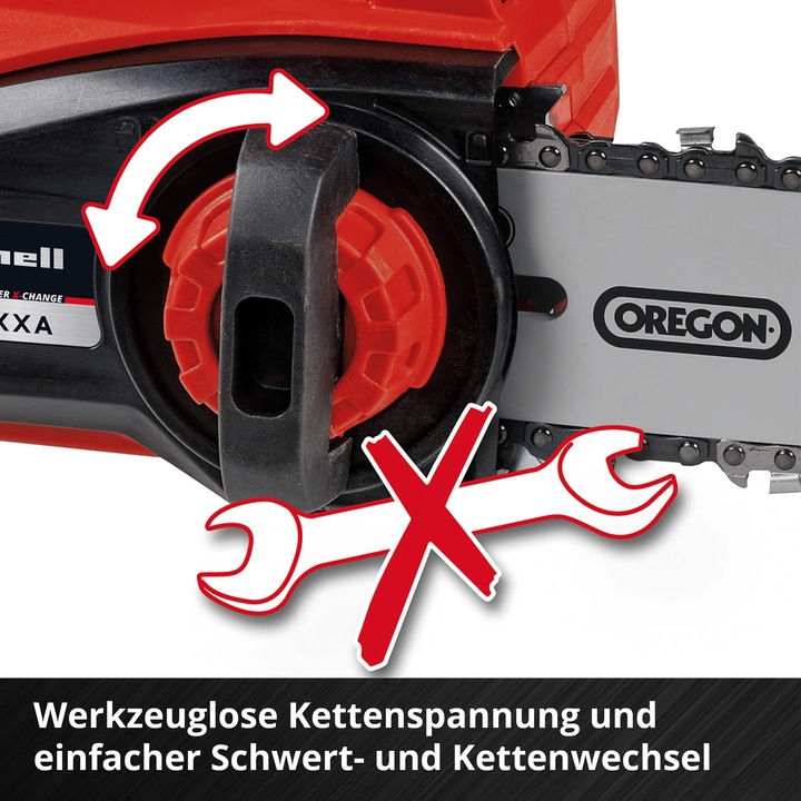 Image du produit Einhell Tronçonneuse à chaîne sans fil FORTEXXA 18/20 TH Solo (Tronçonneuse à batterie)