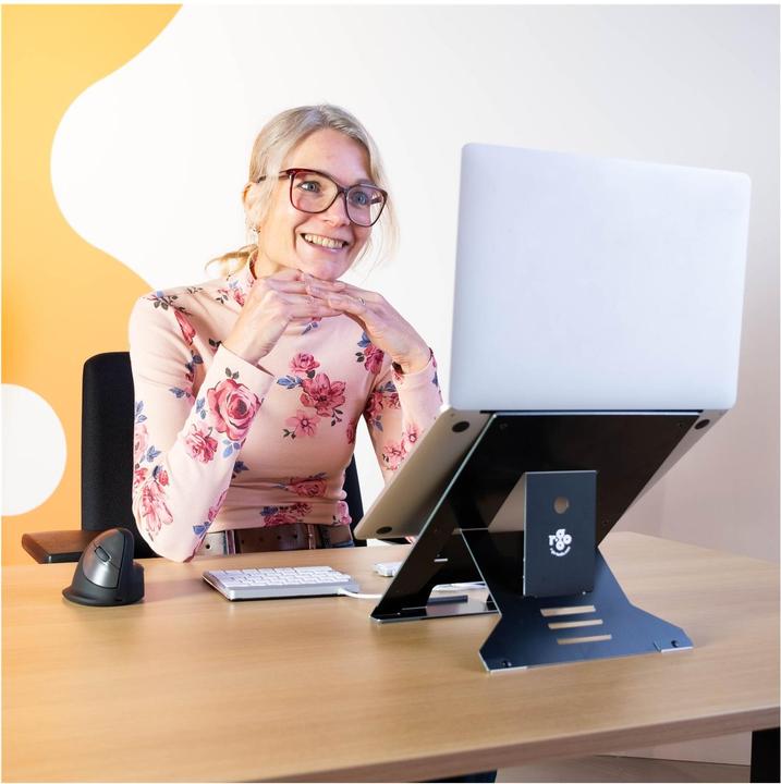 Immagine prodotto R-Go Tools R-Go Laptop Stand 10"-20" Max.5KG Alu Riser nero