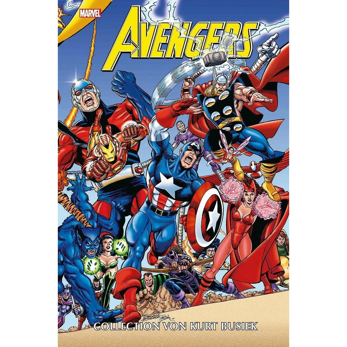 Thumbnail - Avengers Collection von George Pérez, Belletristik von Jerry Ordway, Kurt Busiek, Mark Waid, Bernd Kronsbein, Reinhard S...