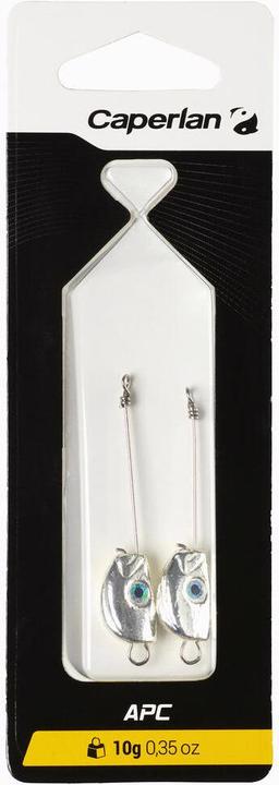 Immagine prodotto Caperlan Piombo per spinner 10 g 2 pezzi (6 cm)