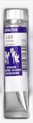 Actual product image Caran d'Ache Gouache Studio Tube 10ml (Violet, 10 ml)