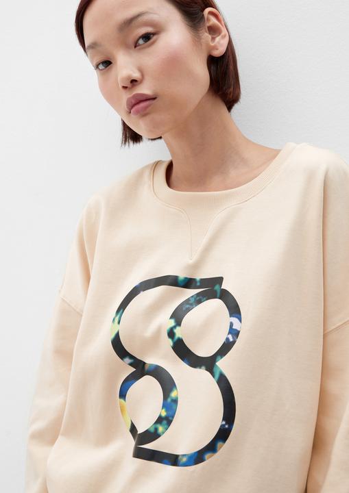 Produktbild s.Oliver Sweatshirt Sweatshirt mit Frontprint (32)