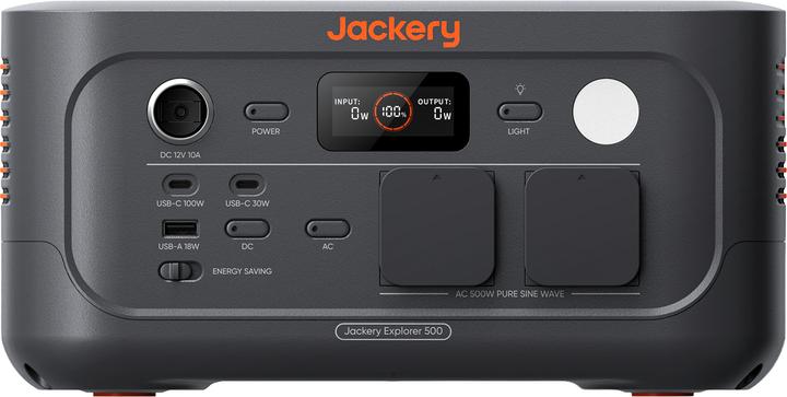Produktbild Jackery Explorer 500 V2 (512 Wh, 5.70 kg)