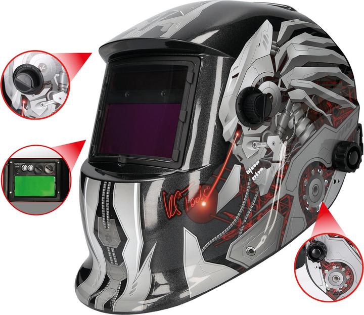 Actual product image KS Tools Automatic welding safety helmet | 310.0195