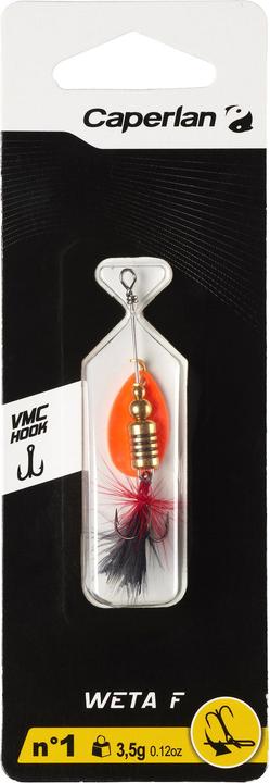 Immagine prodotto Caperlan Spinner per la pesca a spinning