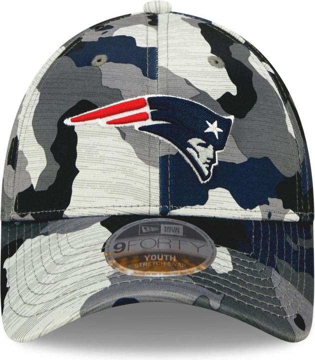 Produktbild New Era 9Forty Kinder Cap - TRAINING New England Patriots T (50, 51, 52)