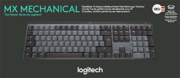 Productafbeelding Logitech MX Mechanisch (NL, Draadloze)