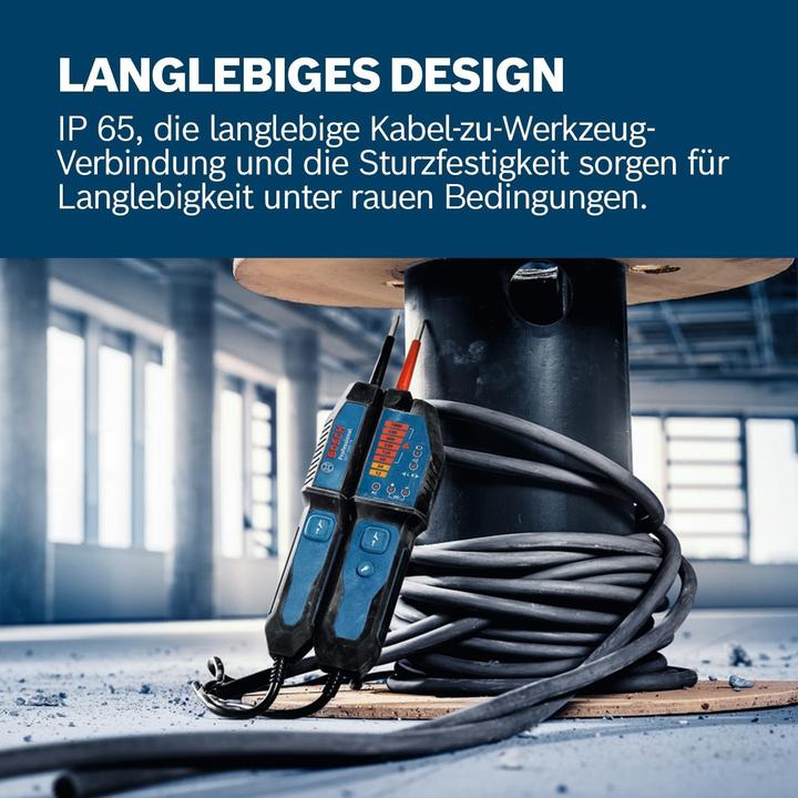 Productafbeelding Bosch Professional Spannungsprüfer (CAT IV 600V, CAT III 1000V)