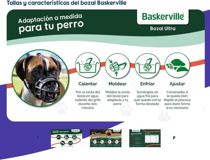 Produktbild Company of Animals Ultra-Maulkorb Baskerville (5, Hund, Hundesport, Spazieren)