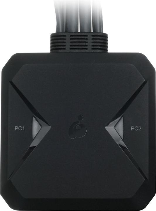 Actual product image Iogear 2-Port 4K KVM Switch with