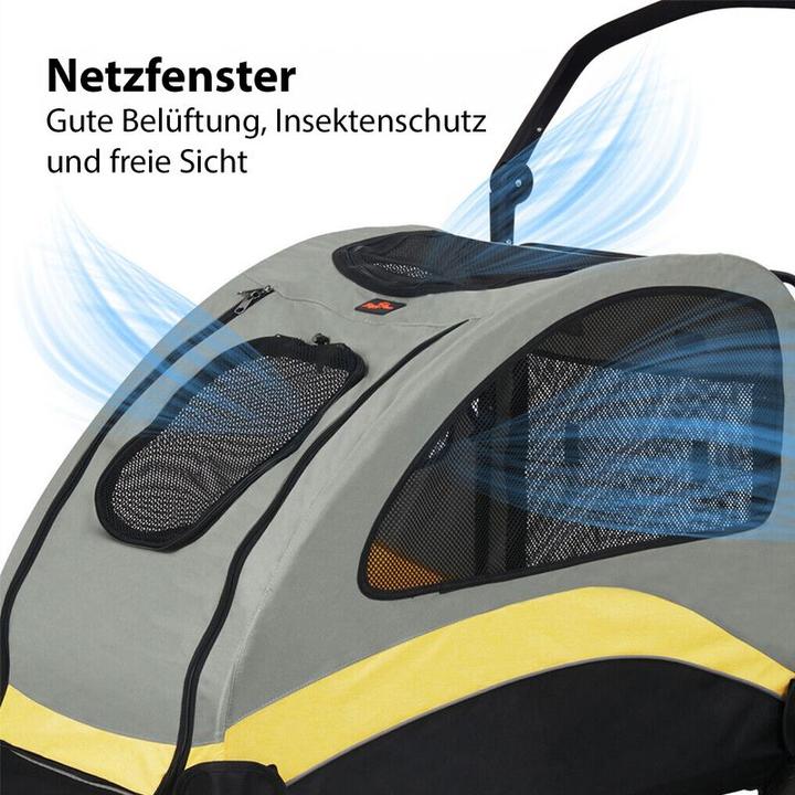 Immagine prodotto Hermex Passeggino per cani (Cane, Pieghevole, Traspirante)