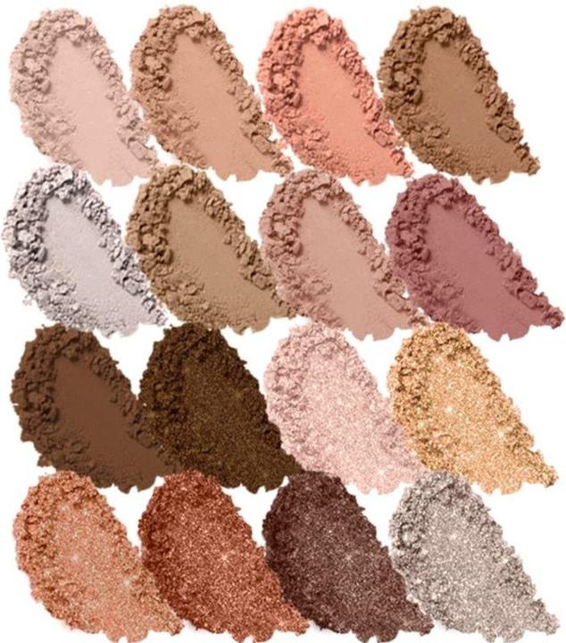 Produktbild MyScreen Protector Lamel Lidschattenpalette 16 universelle Brauntöne - Cruelty-Free