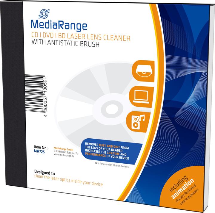 MediaRange Laser Reinigungs-CD