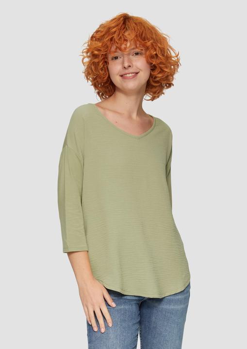 Image du produit S.Oliver T-Shirt 3/4-Arm-Shirt im Fabricmix (XS)