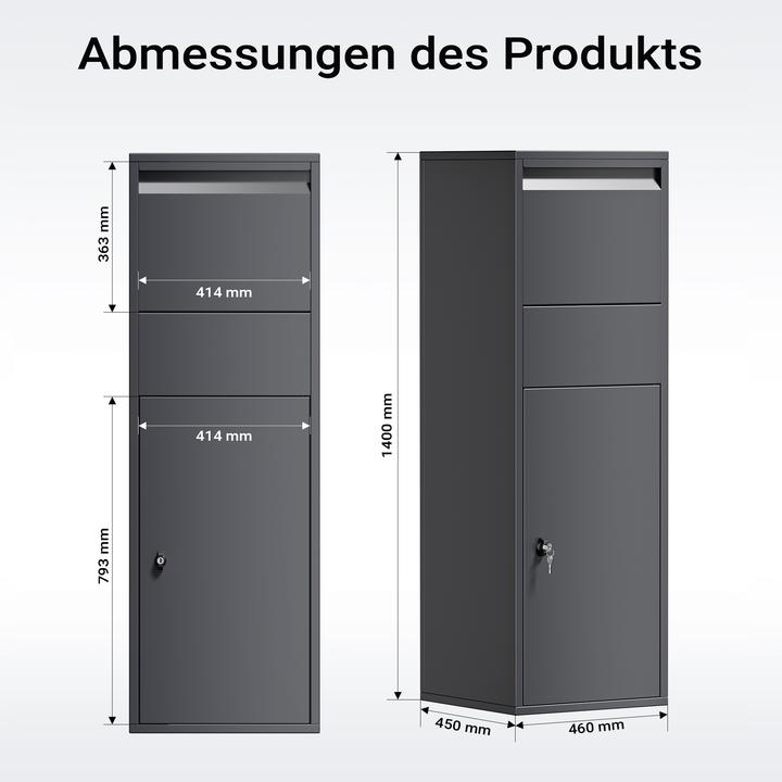 Actual product image Wiltec Paketkasten