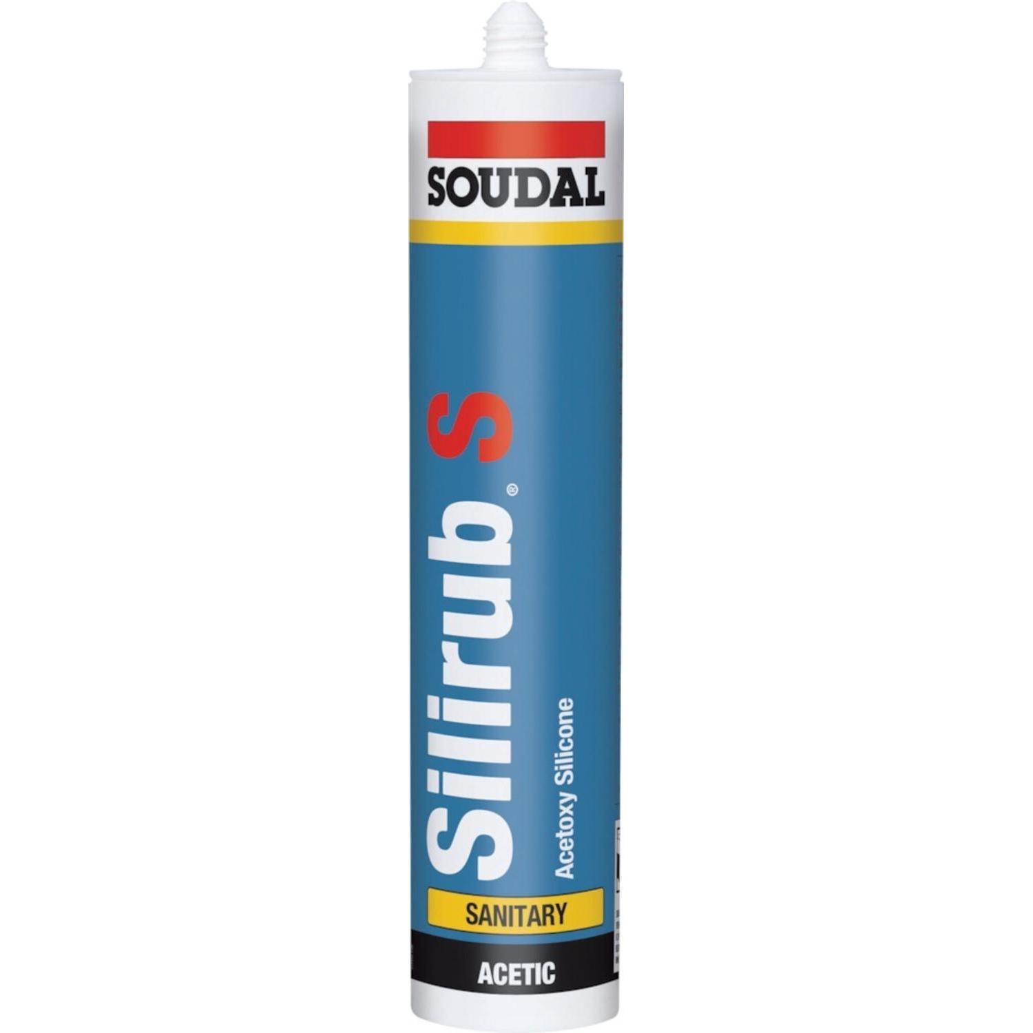 Soudal Silirub S Sanitärdicht- masse 300ml schw. (57899925)