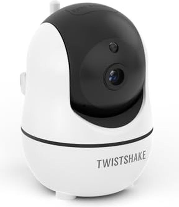 Produktbild Twistshake Babyfon mit Kamera und Audio, 5,5 Zoll Full HD, Nachtsicht, Temperatursensor, Zweiwegekommunikation (Babyphone mit Kamera, 300 m)