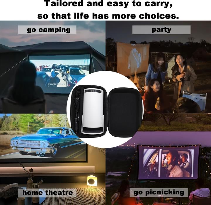 Produktbild PhoneLook Tragetasche für Projektor HY300 Pro / HY320 Ideal für Reisen und Schutz (Tragetasche)