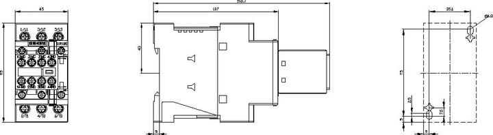 Produktbild Siemens CONTACTOR S0 32A 24VDC 2NO/2NC SCREW