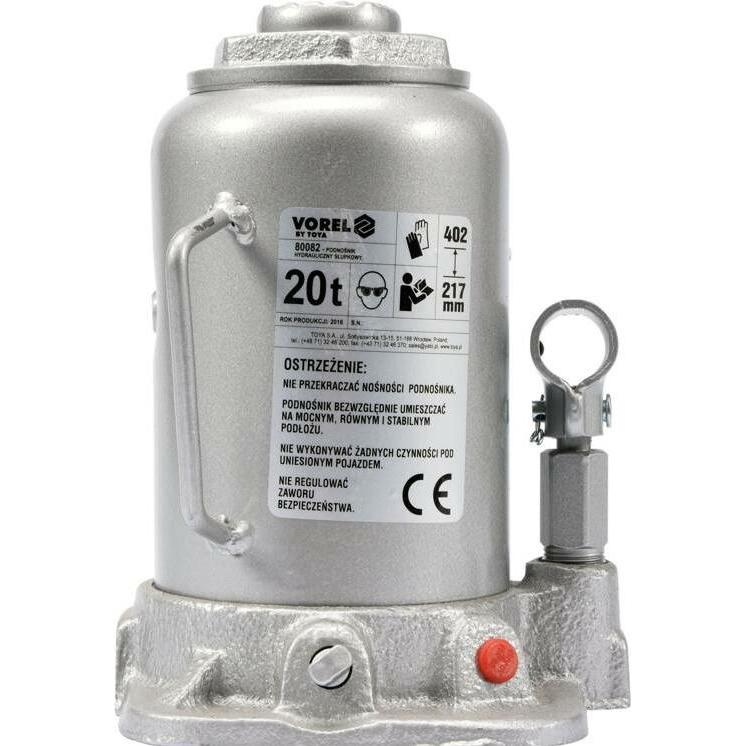 Vorel, Wagenheber, Toya Kolbenkupplung HYDRAULISCH 20T 217 - 402mm 80082