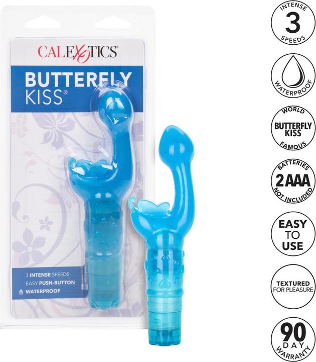 Produktbild CalExotics Butterfly Kiss® - Blue