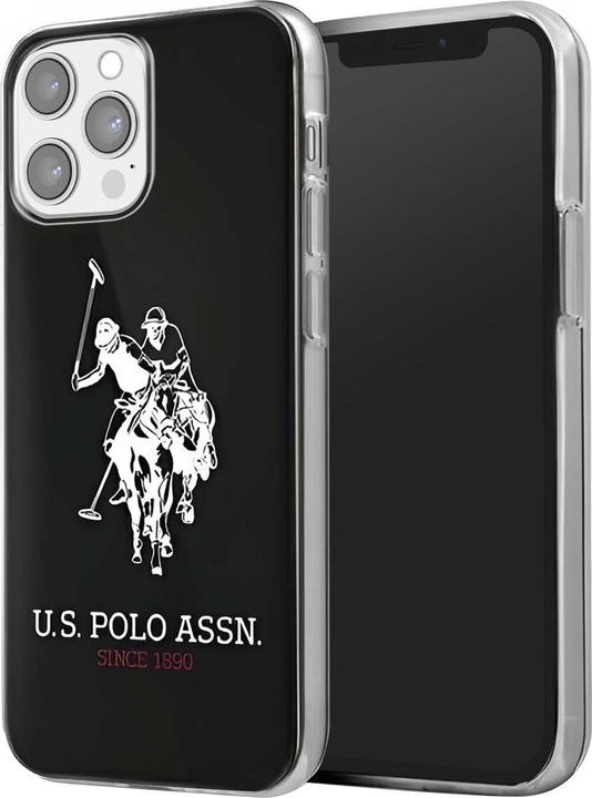 Actual product image U.S. Polo US Polo USHCP12LTPUHRBK iPhone 12 Pro Max 6.7" Black / Black Glossy Large Logo (Apple iPhone 12 Pro Max)
