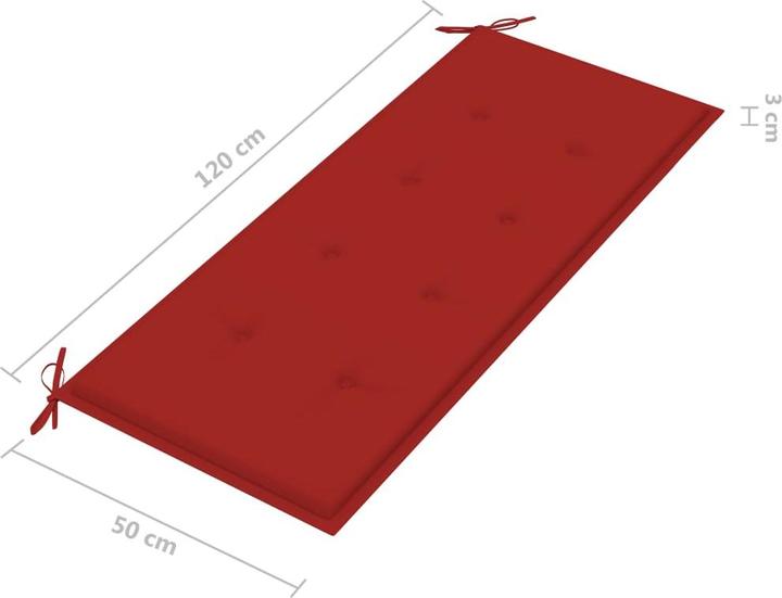 Actual product image vidaXL Garden bench