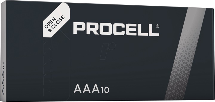 Actual product image Duracell Procell (10 pcs., AAA, 1222 mAh)