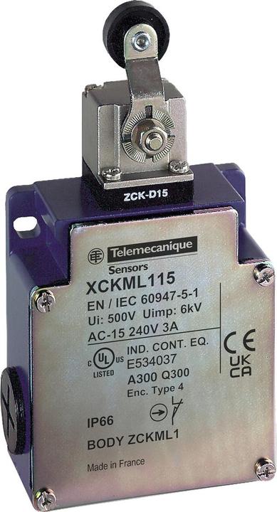 Produktbild TE Sensors Positionsschalter mit Rollenhebel 1S 1Ö