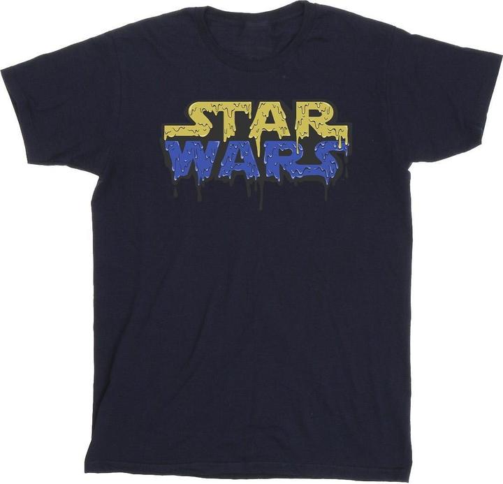 Actual product image Star Wars Mens Logo Jelly T-Shirt (L)