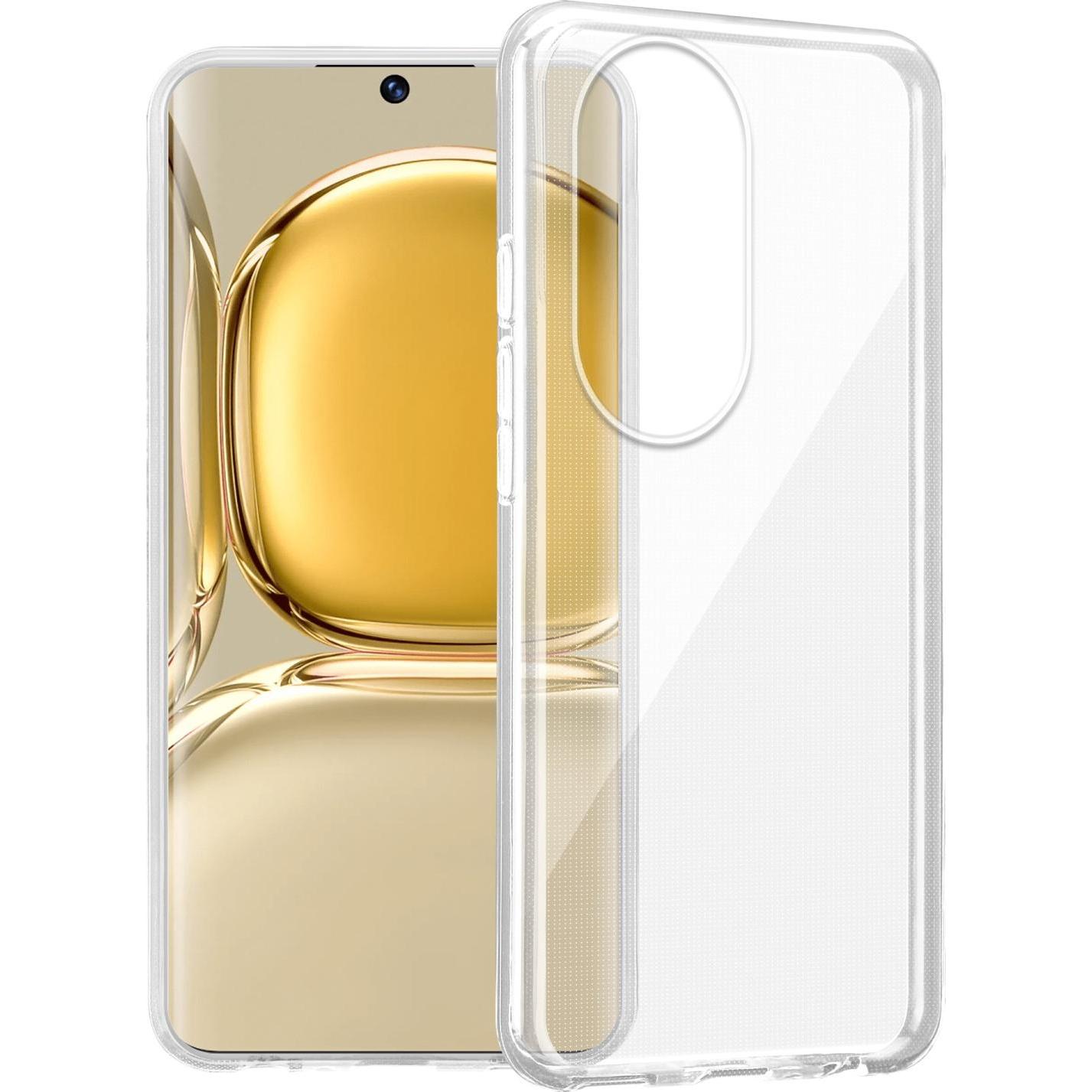 Cadorabo TPU Ultra Slim AIR Hülle für Huawei P50 PRO (Huawei P50 Pro), Smartphone Hülle, Transparent