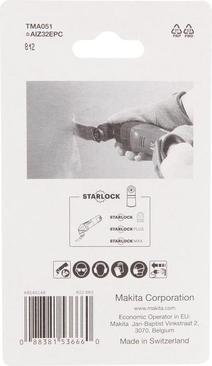 Produktbild Makita Tauchsägeblatt 32mm TMA051 5Stk.
