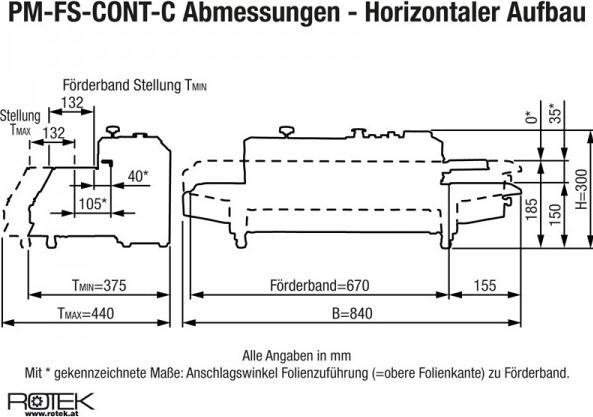 Image du produit Rotek - ENDLOS Folienschweissgerät, PM-FS-CONT-C