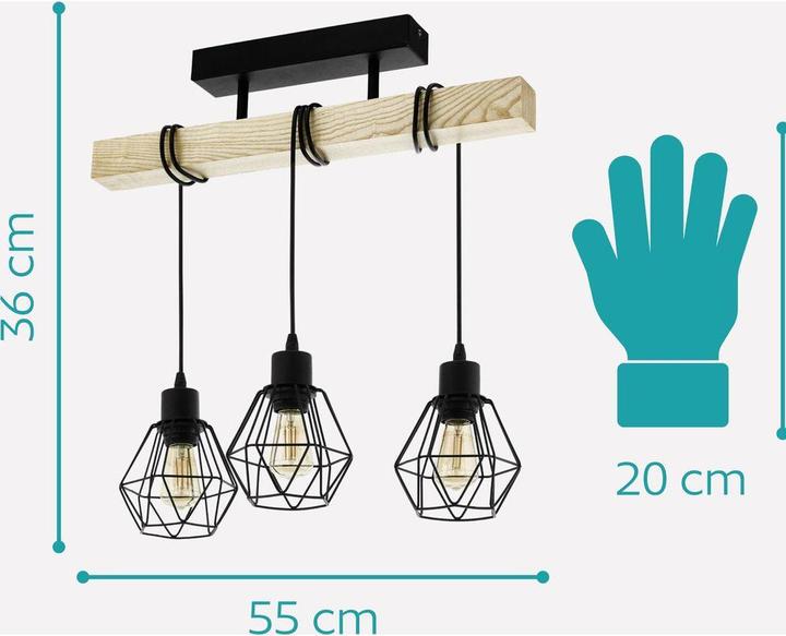 Produktbild EGLO Townshend 5 (E27)