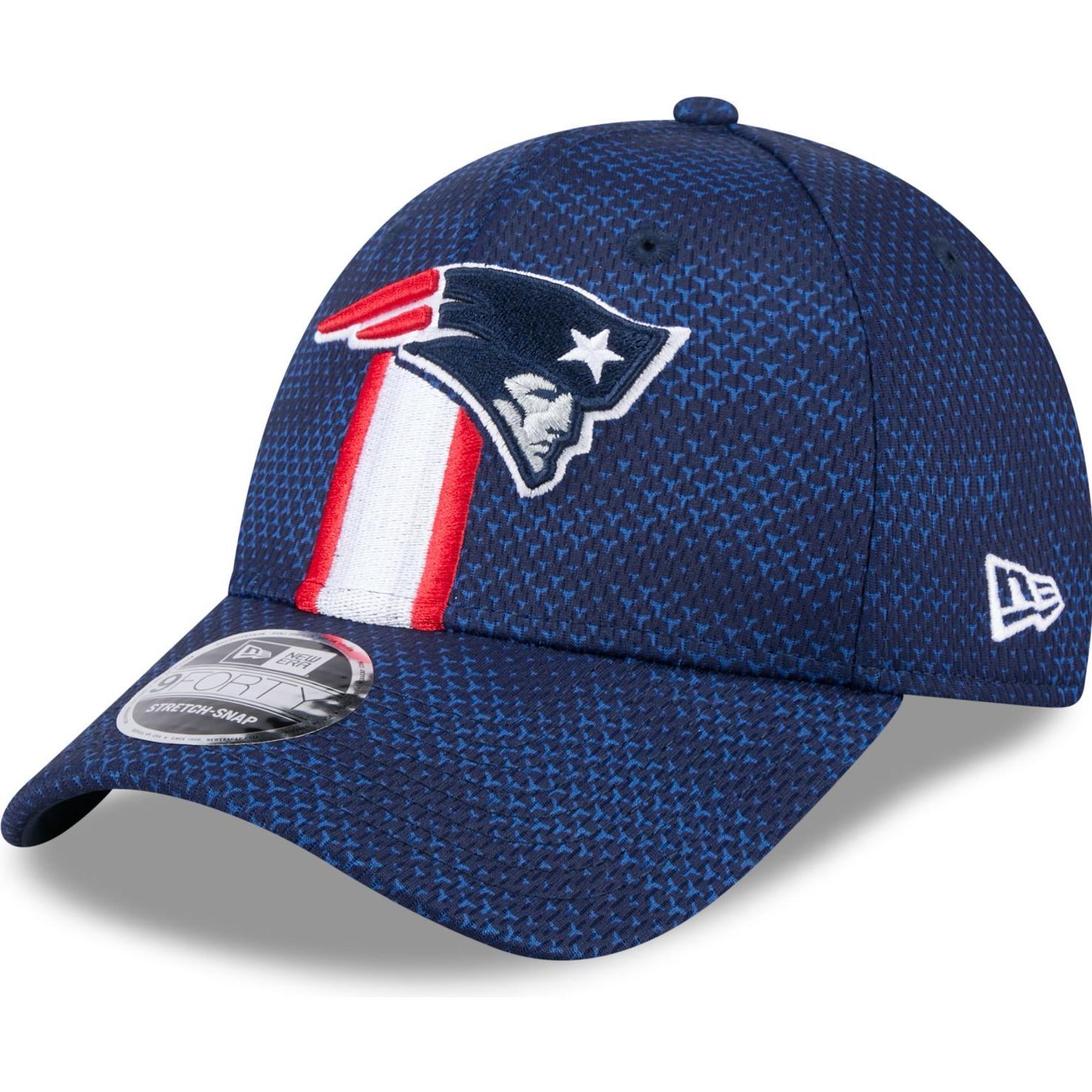New Era, Herren, Cap, 9Forty Stretch Cap SIDELINE New England Patriots, Mehrfarbig, (One Size)