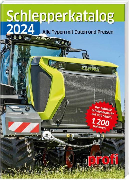 Actual product image Schlepperkatalog 2024 (German, Landwirtschaftsverlag Münster, 2023)