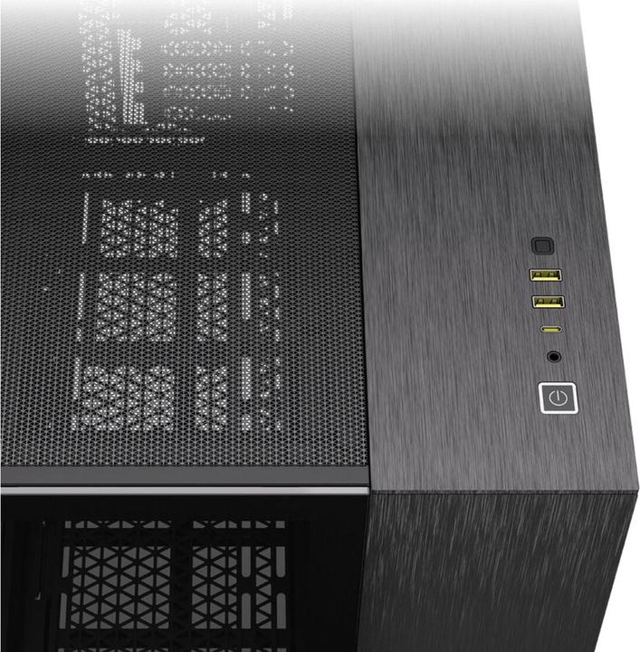 Actual product image Corsair 2500X (black/anthracite, tempered glass x 2) (mATX, Mini-ITX)