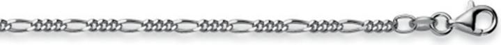 Produktbild Natsumi Schmuck Halskette Silber 925 Figaro 2,2mm (925 Sterling Silber, 42 cm)