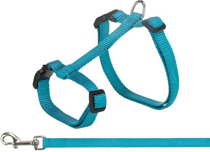 Produktbild Trixie Katzengeschirr mit Leine (34, 35, 36, 37, 38, 39, 40, 41, 42, 43, 44, 45, 46, 47, 48, 49, 50, 52, 54, 56, Katze, Allgemein)