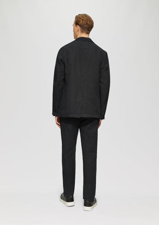 Actual product image S.Oliver Indoor-Blazer Strukturierter Baumwollblazer im Relaxed Fit (M)