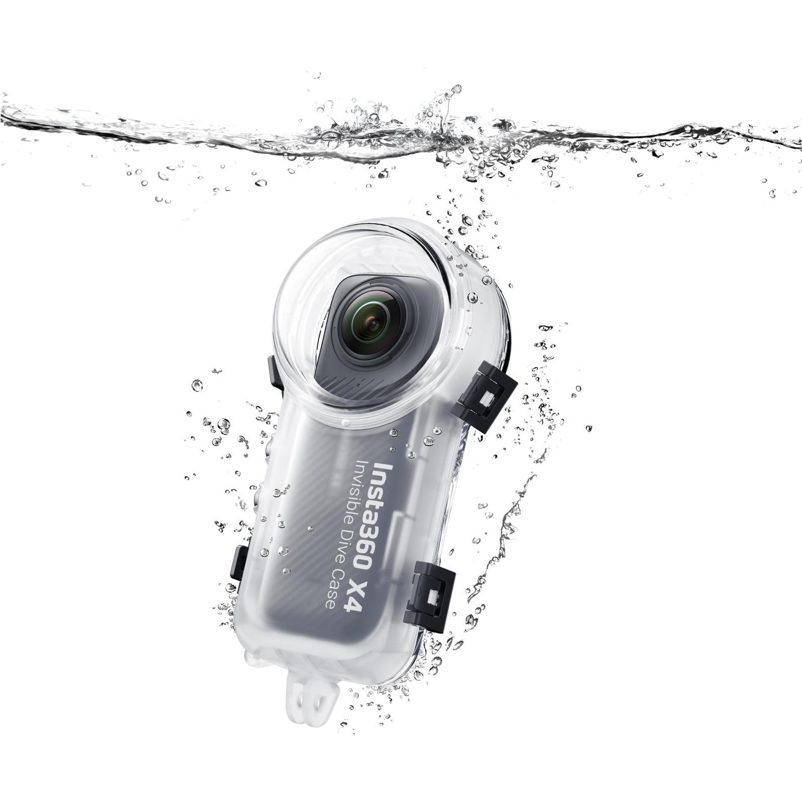 Insta360 Custodia subacquea invisibile, Accessori action cam, Trasparente
