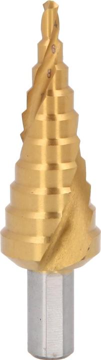 Actual product image KS Tools HSS-TiN step drill (4-22 millimetres)