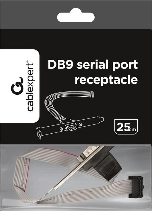 Produktbild Gembird DB9 serial port (0.09 m, VGA)