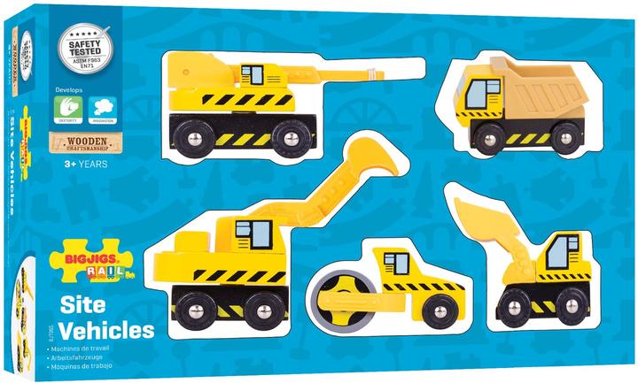 Image du produit Bigjigs Véhicules de travail en bois